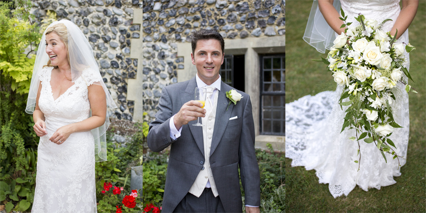 wedding photography for Salmestone Grange Margate Kent